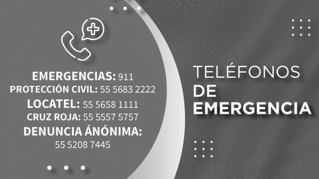 Teléfonos de Emergencia