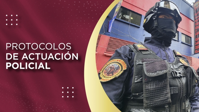 Protocolos de actuación policial